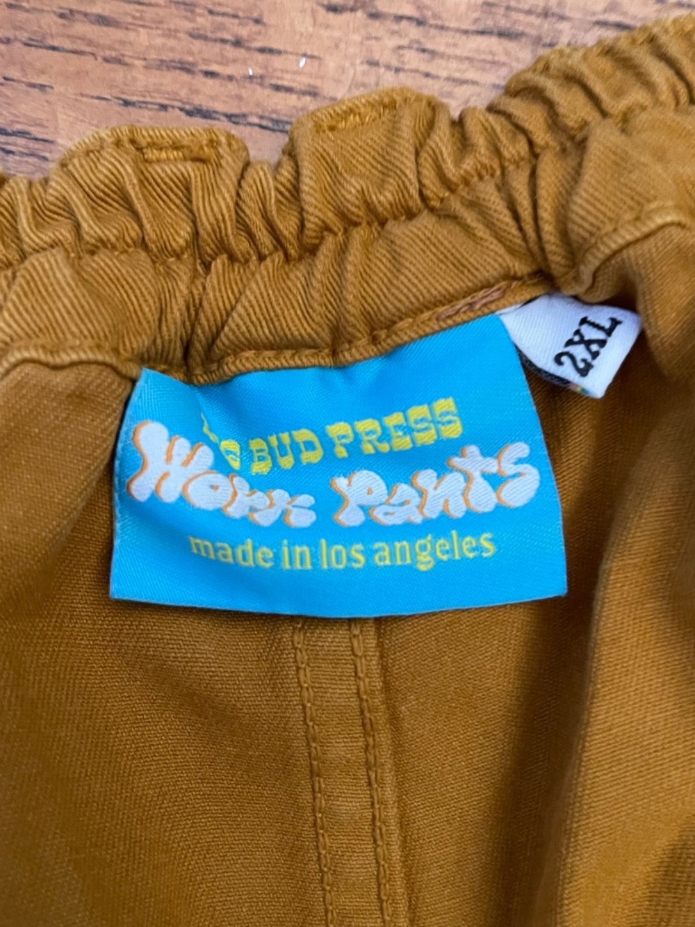 Big Bud Press Spicy Mustard Work Shorts - Picture 5 of 12